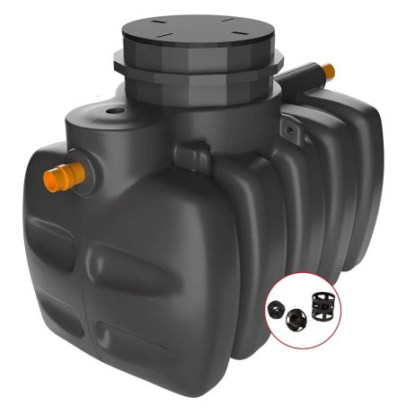 Depuradora compacta oxidación total MicroStep Compact Roth 2 - 5 habitantes